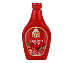 strawberry syrup