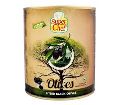 black olives pitted