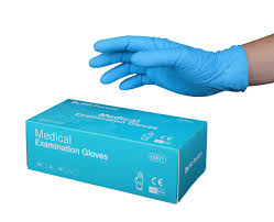 Nitrile powder free gloves